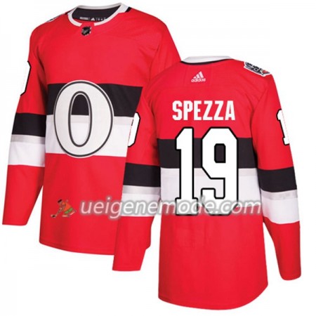 Herren Eishockey Ottawa Senators Trikot Jason Spezza 19 Adidas 2017-2018 Red 2017 100 Classic Authentic